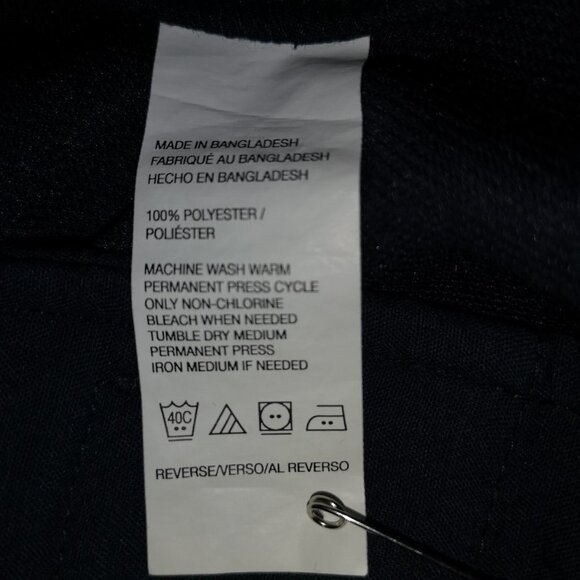 Izod Men's Size 36/29 Perform X Navy Straight Leg Golf / Dress Pants - Picture 5 of 5